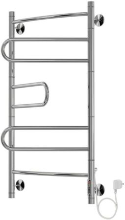 Электрический полотенцесушитель Terminus Твист П5 500x950 4660059580227 поворотный Хром