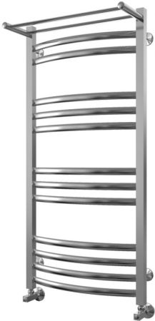 Водяной полотенцесушитель Terminus Енисей П13 500x1100 4620768886713 с полкой Хром