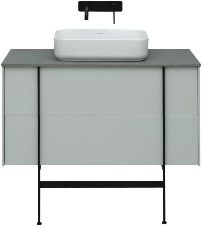 Тумба под раковину Allen Brau Reality 100 1.32007.PWM папирус матовый, артикул 1.32007.PWM