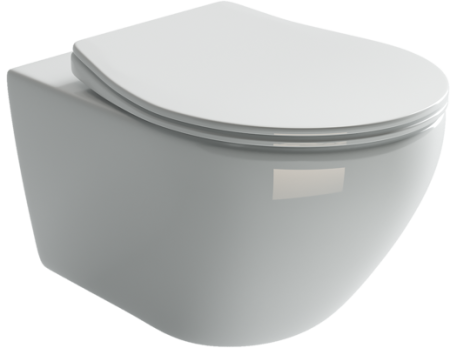 Подвесной унитаз PEARL (безободковый) CN8001, артикул CN8001