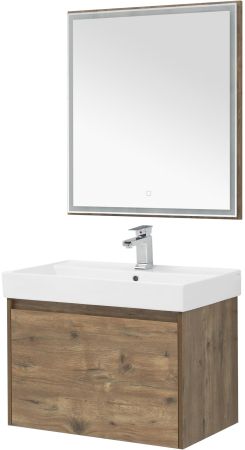 Мебель для ванной Aquanet Nova Lite 75 дуб рустикальный (1 ящик), артикул 00254217