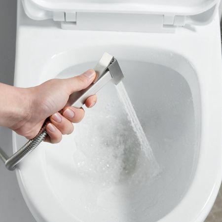 Гигиенический душ со смесителем Raffine F237L, сатин