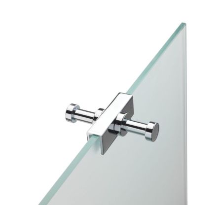 Stil Haus, одинарный крючок для душевого стекла, цвет хром, артикул 984(08)