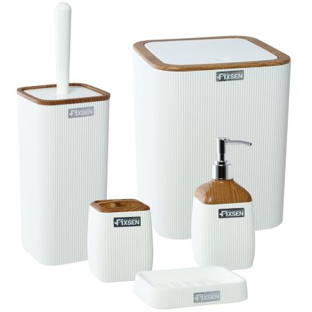Мыльница FIXSEN WHITE WOOD FX-402-4, белый, артикул FX-402-4