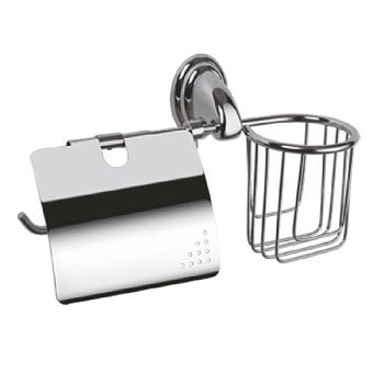 Держатель для туалетной бумаги Haiba HB1503-1, хром