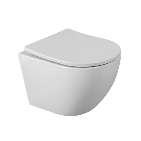 Унитаз подвесной безободковый со смывом TORNADO BelBagno SFERA-TOR, артикул BB046CH-TOR