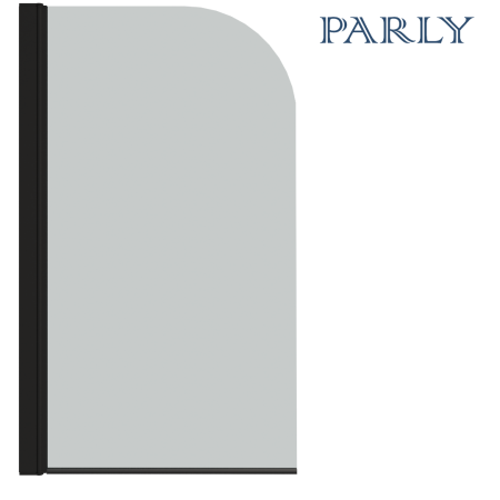 Шторка F04B для ванной, распашная PARLY (130x75)