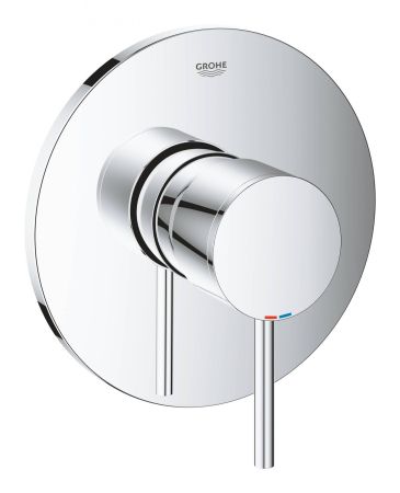 Смеситель однорычажный для душа GROHE Atrio New, круглая розетка, хром (24065003)