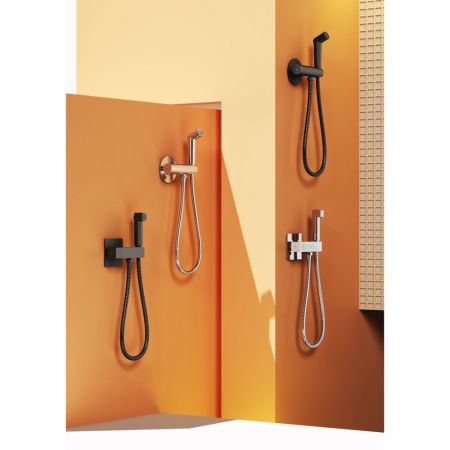 Гигиенический душ с термостатом Raglo R23.56.06, черный