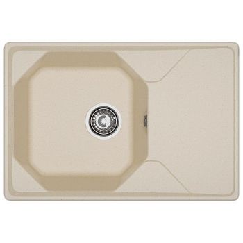 Кухонная мойка GranFest UNIQUE 740L, кашемир