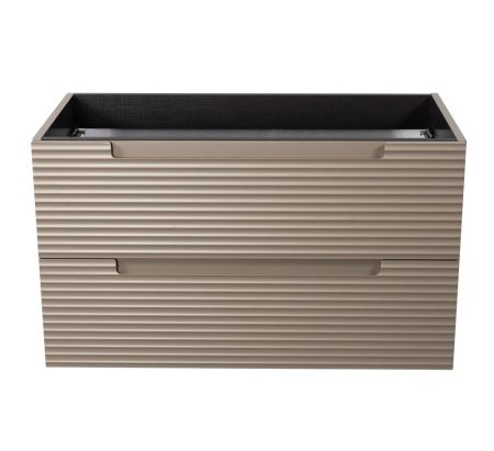 Комплект мебели Visobath Kyoto, 1200 мм, цвет кварцевый матовый лак (Quarzo), артикул 77877/Quarzo