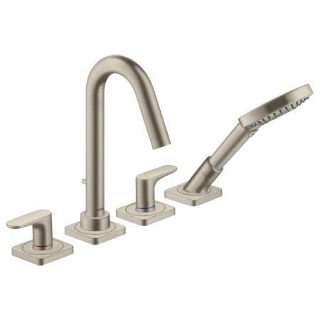 AX Citterio M Смеситель на край ванны , цвет шлифованный никель, артикул 34444820