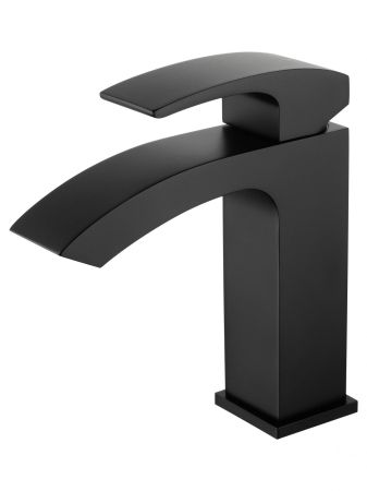 Смеситель для раковины WONZON & WOGHAND FIT, Черный матовый (WW-88139009-MB), артикул WW-88139009-MB