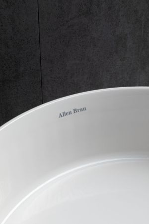 Раковина накладная Allen Brau Fantasy Line 36 4.11032.20 белый, артикул 4.11032.20