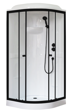 Душевая кабина Royal Bath  RB 90HK1-T-BL (прозрачное), артикул RB90HK1-T-BL