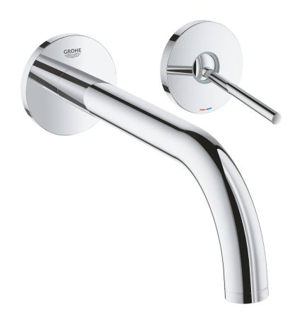 Смеситель GROHE Atrio New Joy для раковины на 2 отверстия, настенный монтаж, хром (19918003)