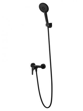 Смеситель для душа WONZON & WOGHAND, Черный матовый (WW-4540-MB), артикул WW-4540-MB