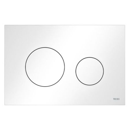 Клавиша смыва, TECE, TECEloop 2.0, назначение-для унитаза, ширина, мм-216, глубина, мм-6, высота, мм-145, тип смыва-двойной, тип управления-механический, материал-пластик, для горизонтальной или вертикальной установки, включая комплект толкателей и крепеж, артикул 9240920