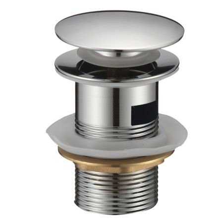 Донный клапан с переливом Savol S-XS001, хром