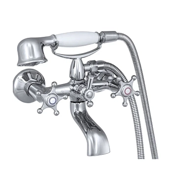 Смеситель для ванны Славен СЛ-ДВ-И30, хром