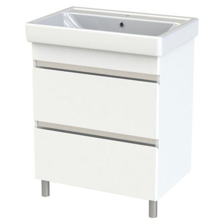 Тумба с раковиной Orange Lyon 70 TLNF 70 Белая, артикул TLNF 70