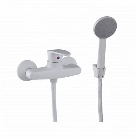 Смеситель для душа Plstart PL2005-8, белый, артикул PL2005-8