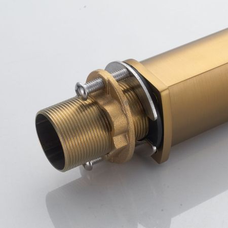 Смеситель для раковины высокий Shevanik S4211G, золотой сатин, артикул S4211G