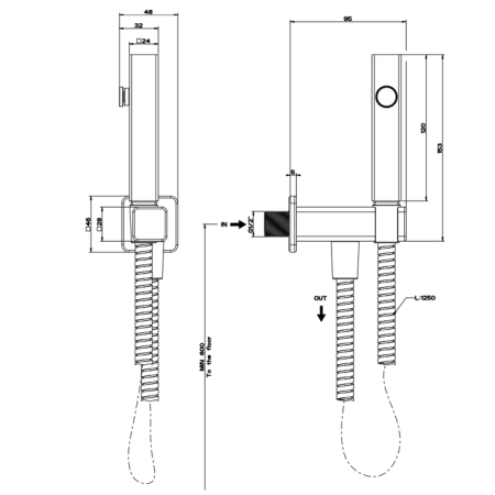 Gessi iSpa Гидроершик, цвет: хром