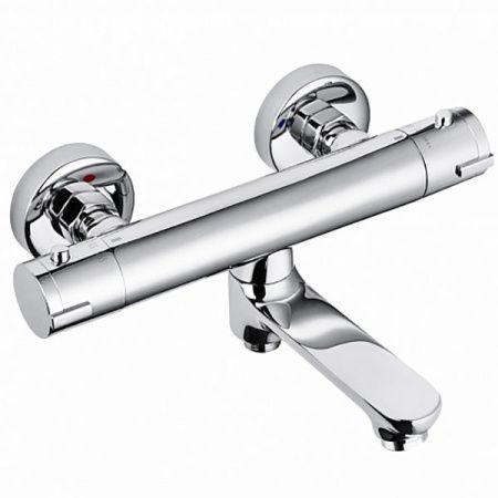 Смеситель для ванны Swedbe Mercury 9045 с термостатом Хром Смеситель для ванны Swedbe Mercury 9045 с термостатом Хром