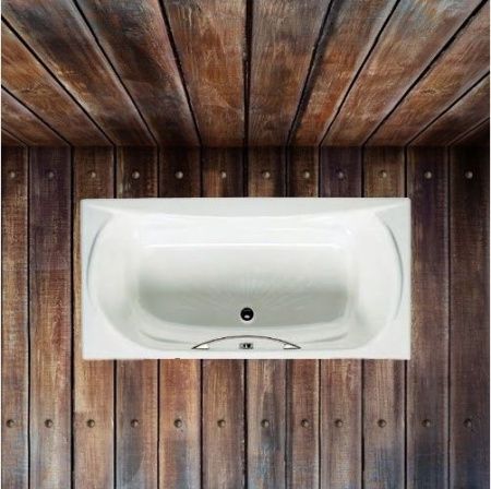 Чугунная ванна Roca Akira 170x85 2325G000R с антискользящим покрытием
