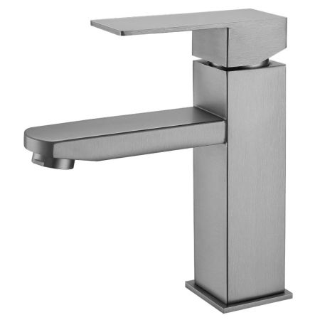 Смеситель для раковины Fmark FS8101Q, графит, артикул FS8101Q