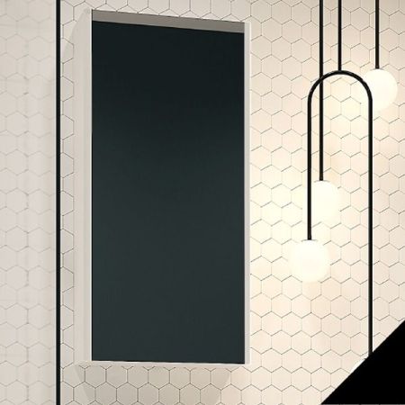 Зеркальный шкаф Velvex Klaufs 40 zsKLA.40-217 Черный, артикул zsKLA.40-217