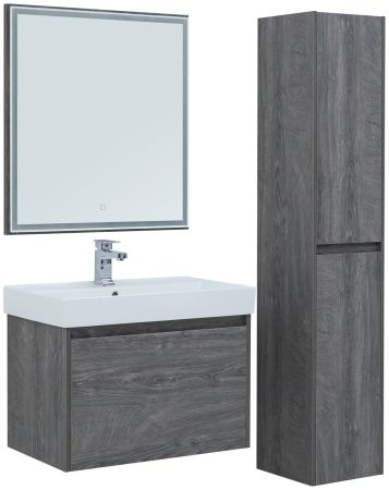 Зеркало Aquanet Nova Lite 60 дуб рошелье LED, артикул 00242621