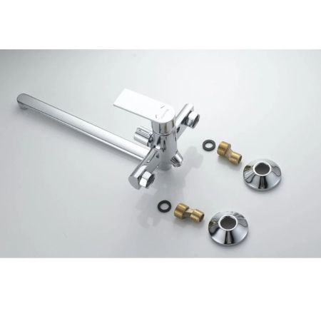 Смеситель для ванны Knotlor KN-33, хром, артикул KN-33