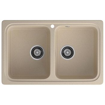 Кухонная мойка GranFest STANDART 780K, кашемир