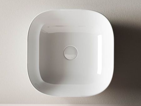 Умывальник чаша накладная квадратная Element 415*415*145мм CN6010, артикул CN6010