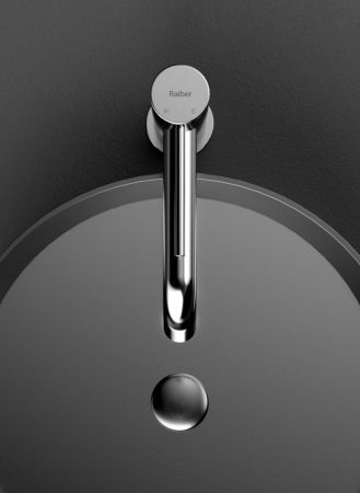 Смеситель для раковины Raiber RP-002, хром, артикул RP-002