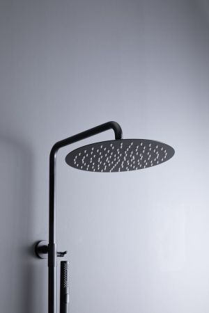 Душевая стойка Allen Brau Fantasy 5.11001-31 черный матовый, артикул 5.11001-31