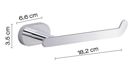 Gedy Bernina, бумагодержатель, цвет хром, артикул BE24(13)