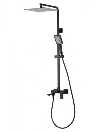 Душевая система WONZON & WOGHAND CUBE 2.0, Черный матовый (WW-88047068-MB), артикул WW-88047068-MB