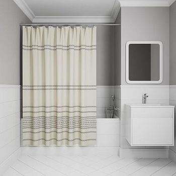 Штора для ванной IDDIS Base 200x240 см, Полиэстер (BD01P24i11)