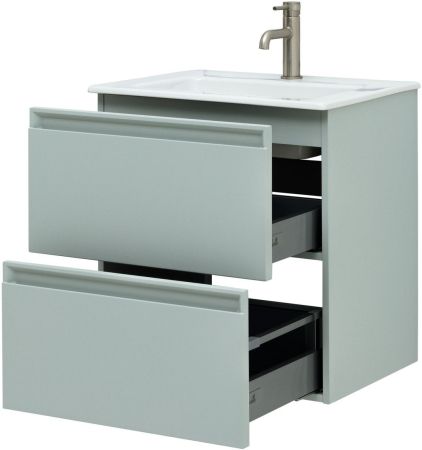 Тумба под раковину Allen Brau Eclipse 60 1.E1001.PWM папирус матовый, артикул 1.E1001.PWM