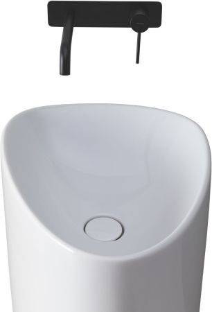 Раковина напольная Allen Brau Infinity 4.21016.20 белый глянец, артикул 4.21016.20