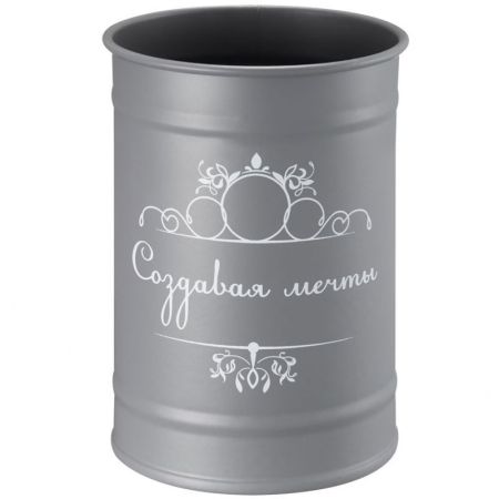 Стакан для зубных щеток Fora Создавая мечты FOR-DA044GR Серый