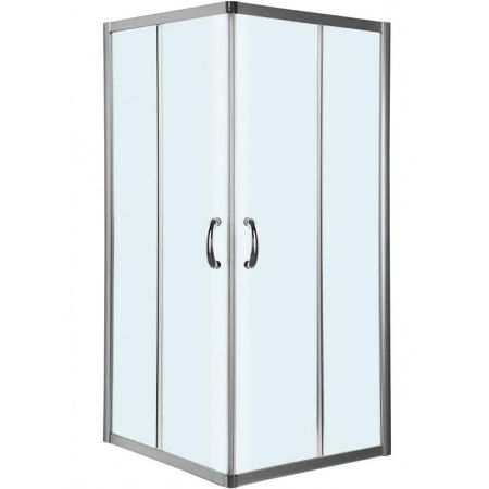 Душевой уголок AM.PM Bliss L 90x90 квадратный профиль Хром матовый стекло прозрачное, артикул W53G-303-090MT