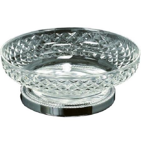 Мыльница ХРОМ Crystal Luxury Options, артикул 10204