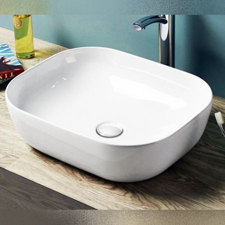 Раковина чаша Maretti FL13NS25-844, белая, артикул FL13NS25-844