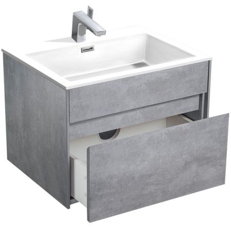 Тумба под раковину Vincea Chiara VMC-1C600CT подвесная Stone, артикул VMC-1C600CT