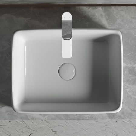 Умывальник чаша накладная прямоугольная Element 480*370*130мм CN6037, артикул CN6037