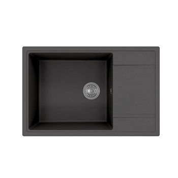 Кухонная мойка Florentina ЛИПСИ 20.505.D0780.302, антрацит